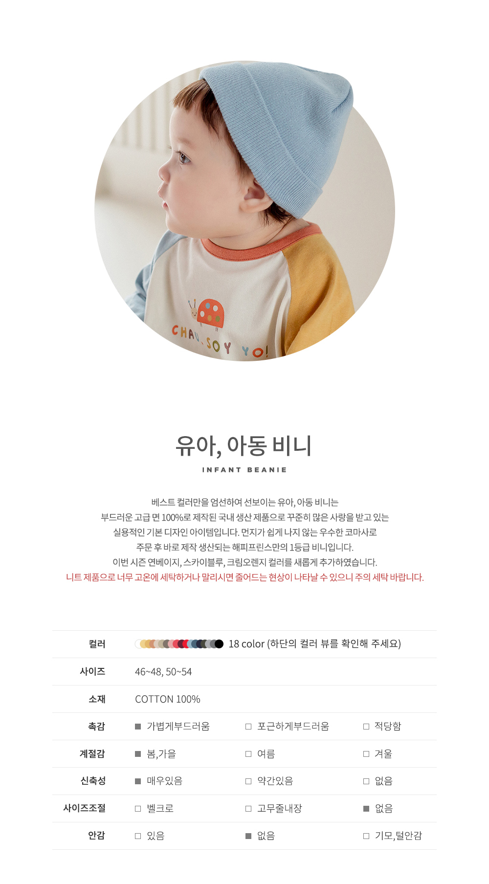 幼兒童顏毛帽 詳細圖 2