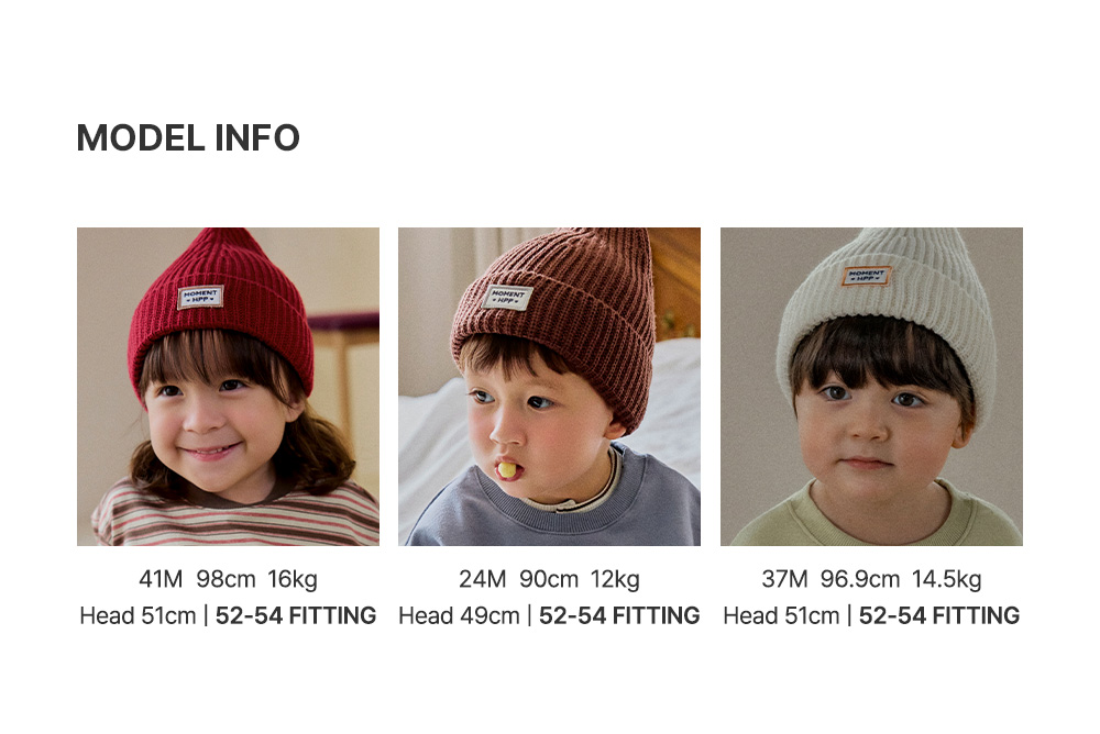 MILES 毛線嬰兒毛帽 詳細圖 9
