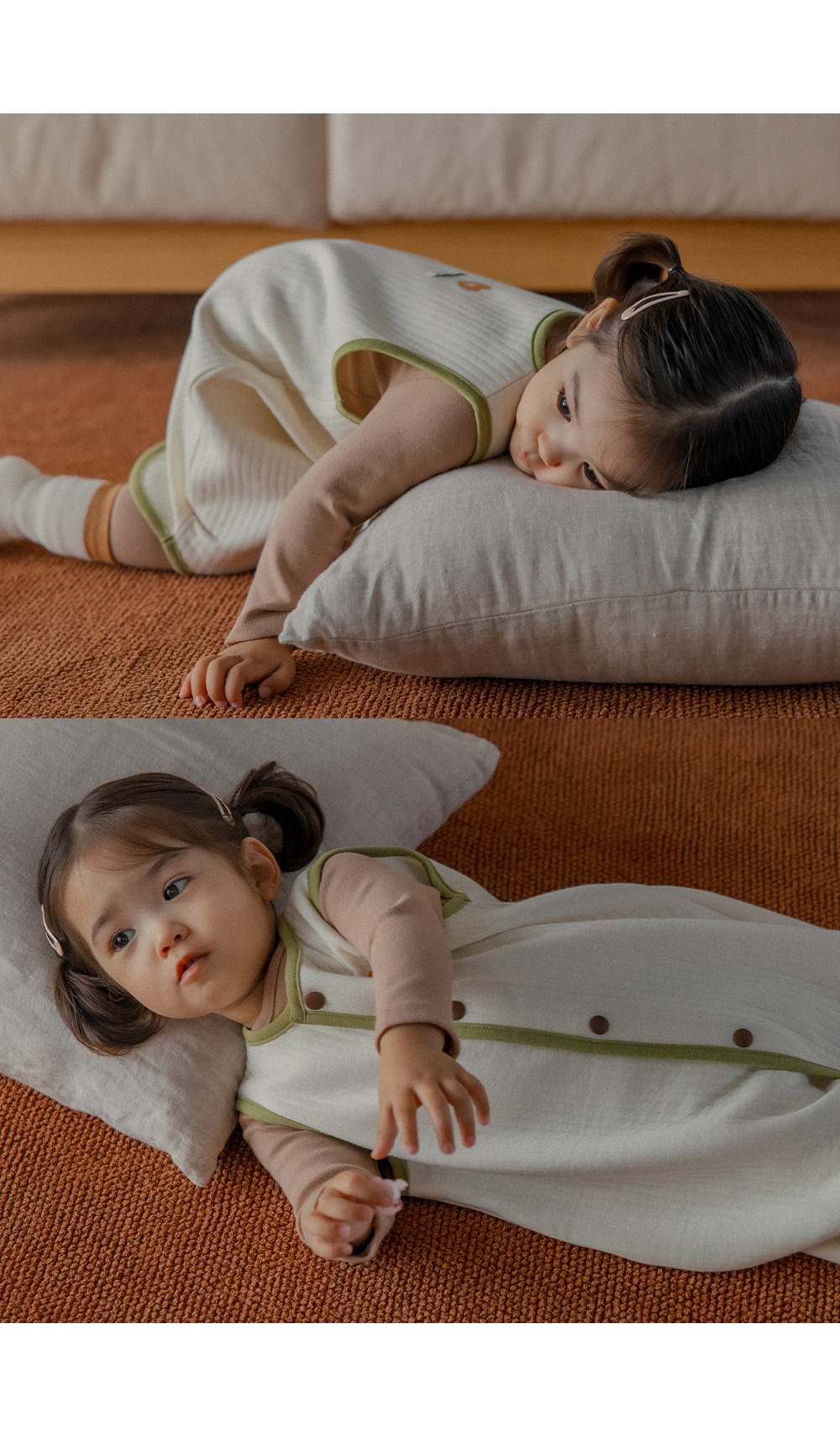 LINE DREAM 竹纖維嬰幼兒睡眠背心 詳細圖 5