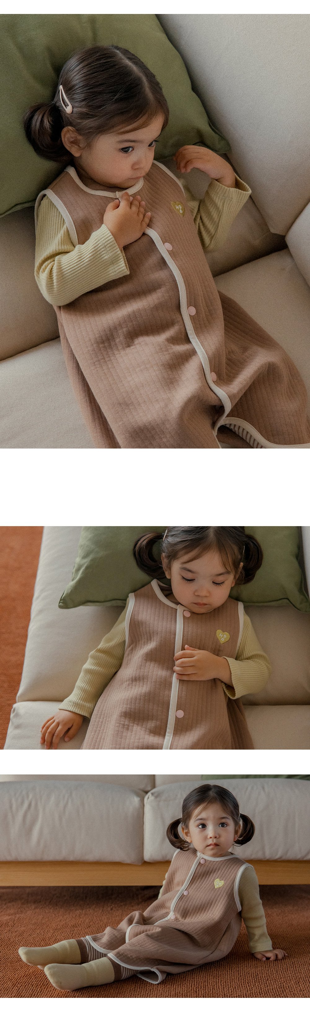 LINE DREAM 竹纖維嬰幼兒睡眠背心 詳細圖 10