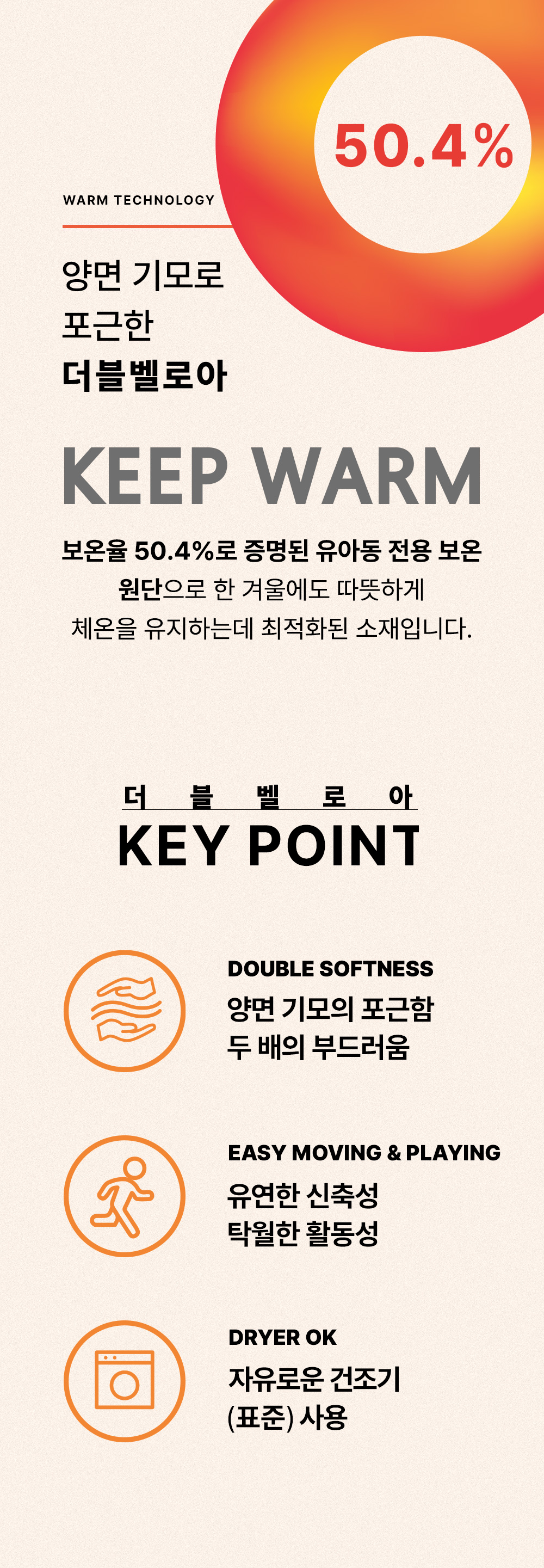 Bubbly 雙層絨布背心 詳細圖 2