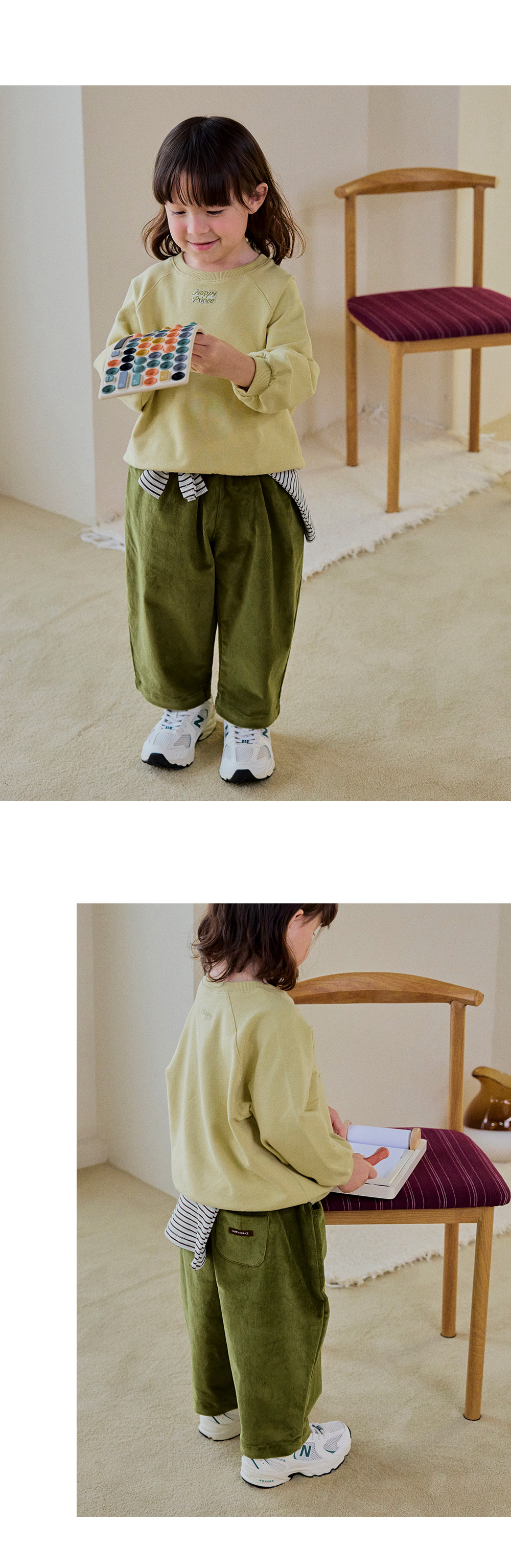 CONTE 燈芯絨嬰幼兒褲 詳細圖 4